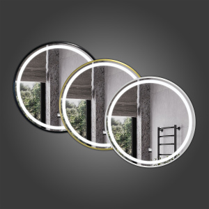 Новые LED-зеркала для ванной комнаты Comforty Лея диаметром 60 и 75 см.